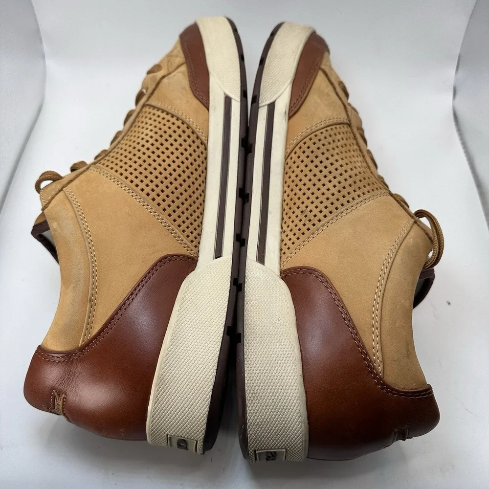 310 Motoring Men's Shoes Size 12 EU 46 Hurricane 31501 Wheat Brown Leather Suede
